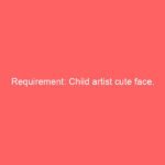 Requirement: Child artist cute face.